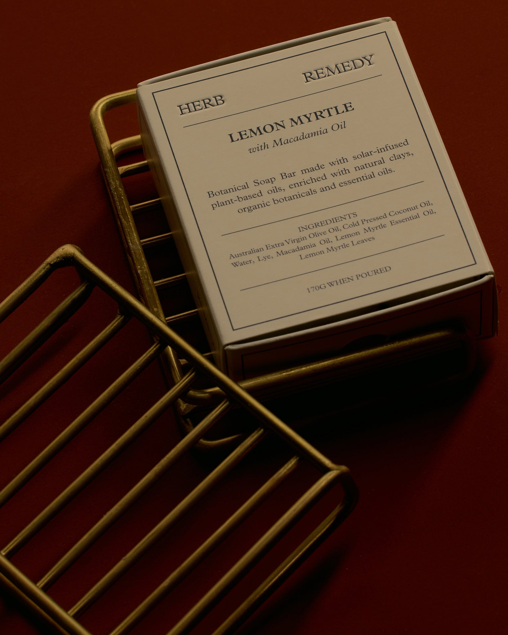 6 Pack Soap Bundle + Brass Soap Stand - Herb Remedy