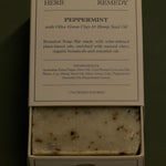 Peppermint with Olive Green Clay & Hemp Seed Oil - Herb Remedy